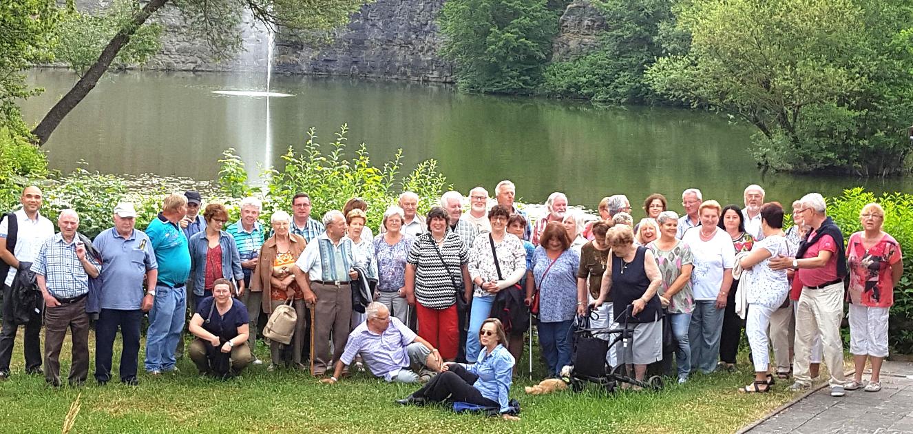 Gruppenbild vom Vereinsausflug