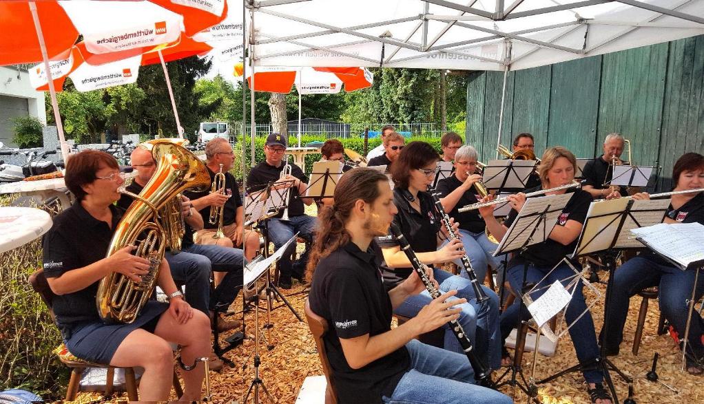 Sommerfest MV Knielingen zu Gast